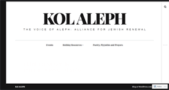 Desktop Screenshot of kolaleph.org